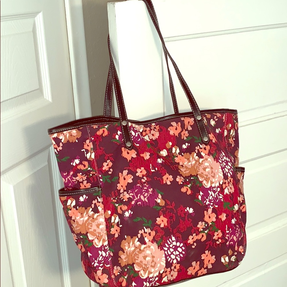 🛒3/$30 Floral Tote Bag